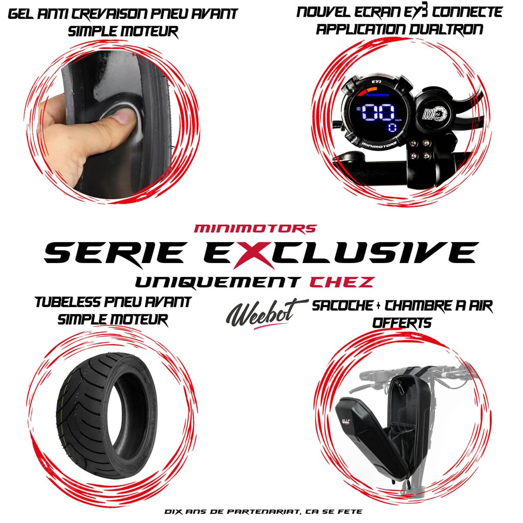 Trottinette Électrique Dualtron Mini Spécial : Puissante et Confortable